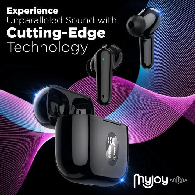 Alt view image 2 of 5 - My Joy Classic Wireless Headphones Black