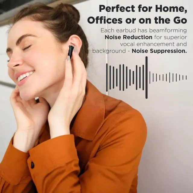 Alt view image 4 of 5 - My Joy Classic Wireless Headphones Black