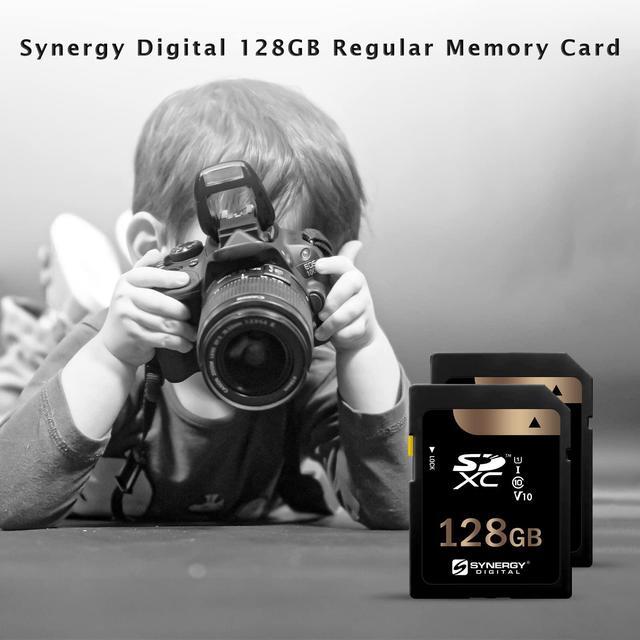 Alt view image 3 of 5 - Synergy Digital 128GB, SDXC UHS-I Memory Card, Compatible with Kodak PIXPRO AZ528 Digital Camera - Class 10, U1, 100MB/s, 300 Series
