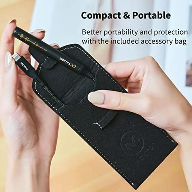 Alt view image 3 of 5 - Maktar Spectra X2 Portable DAC & Headphone Amp: High Resolution 32bit / 384kHz DAC for iPhone 15, USB-C DAC Devices, & PC