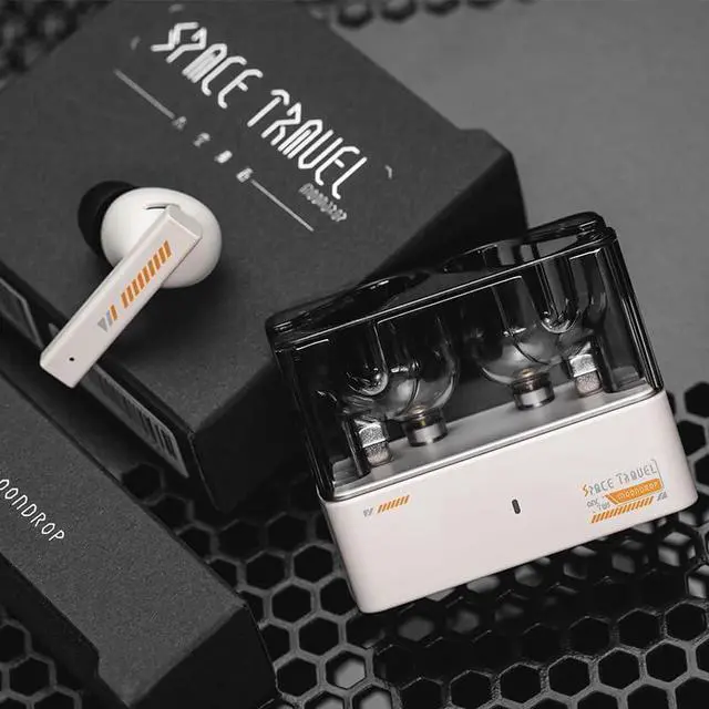 Alt view image 4 of 5 - Moondrop Space Travel TWS Earphone Bluetooth 5.3 Noise Canceling True Wireless Stereo IEMs