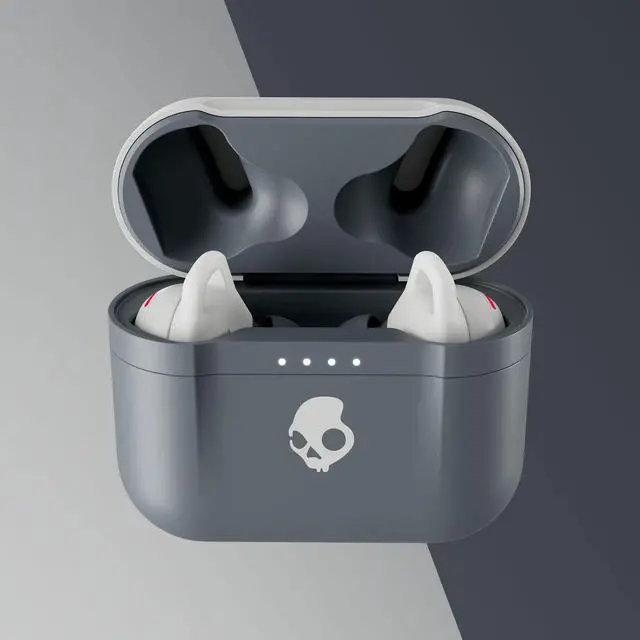 Alt view image 3 of 5 - Skullcandy Indy Evo True Wireless in-Ear Earbud - Light Grey