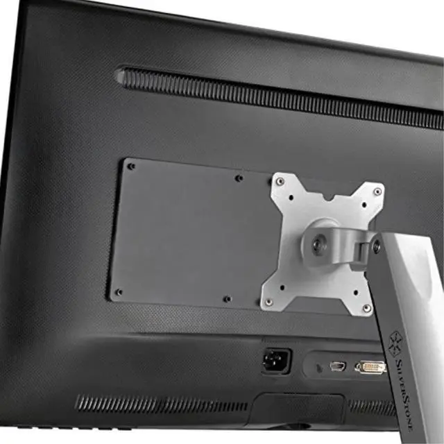 Alt view image 2 of 3 - Silverstone MVA01 NUC/Monitor Arm Extension Bracket with VESA Mount Specification, SST-MVA01
