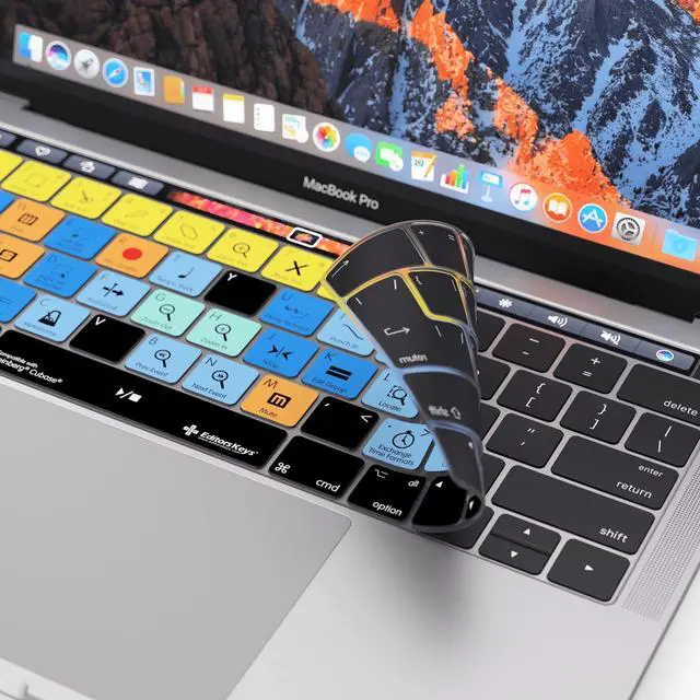 Alt view image 5 of 5 - Keyboard Cover Designed for Steinberg's Cubase FITS Apple MacBook Pro with Touch Bar 13" & 15" | Shortcut Skin & Protection