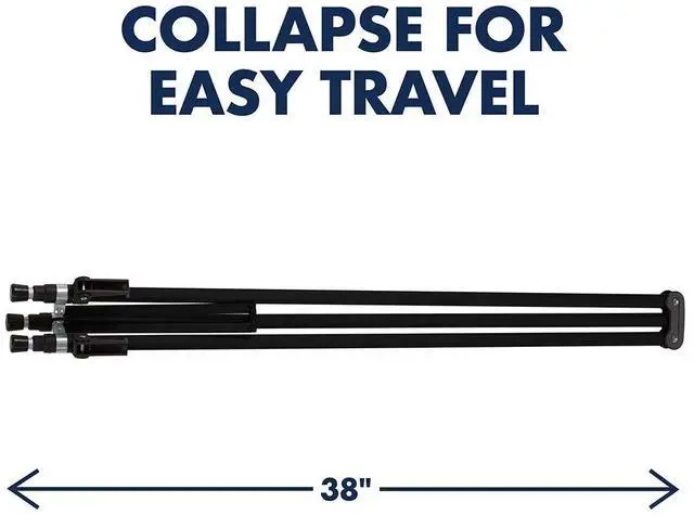 Alt view image 3 of 5 - Quartet Easel, Aluminum, Lightweight, Telescoping, 66" Max. Height, Supports 25 lbs, Black (51E)