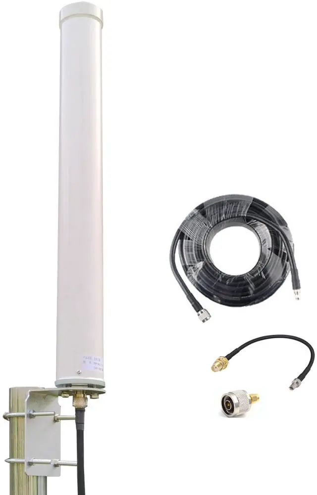 Main image of Omni-Directional 5G 4G LTE Antenna ts9 SMA/Outdoor WiFi Long Range/Cell Phone Antenna 698-3800MHz 12dBi for Modem/Router/Cell Signal Booster