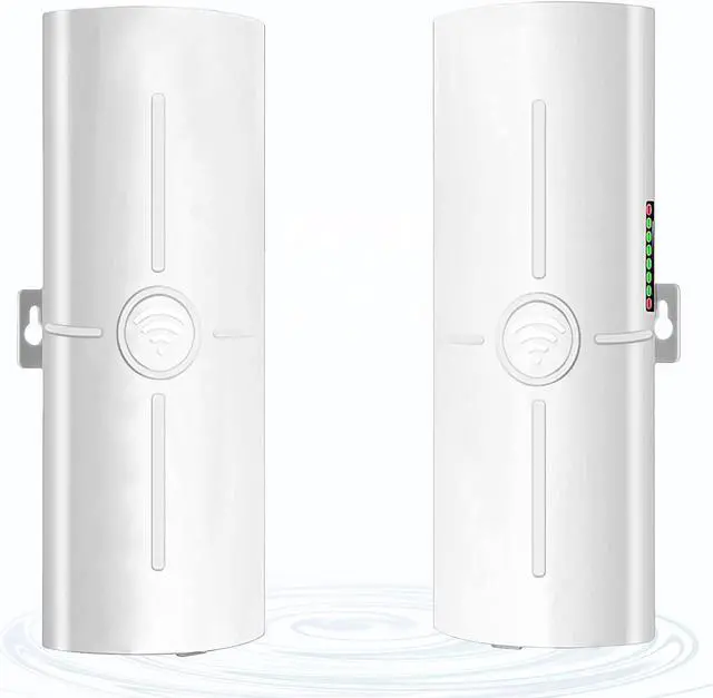Main image of Point to Multipoint Outdoor Internet Long Range Wireless Bridge for Starlink Gen 3 Router, Starlink WiFi Extender, IP65 Waterproof, 5.8GHz 3KM 1000Mbps with 14dBi High Gain Antenna, 2 Pack