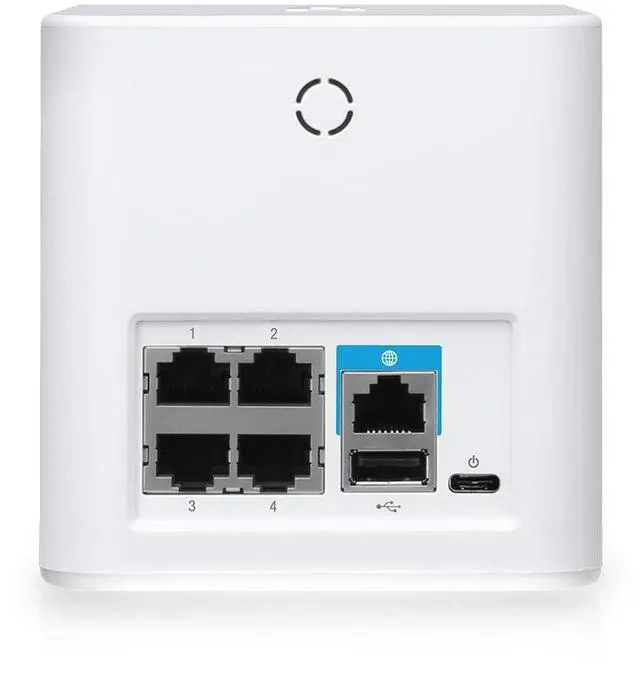 Alt view image 4 of 5 - AmpliFi HD WiFi System by Ubiquiti Labs, Seamless Whole Home Wireless Internet Coverage, HD WiFi Router, 2 Mesh Points, 4 Gigabit Ethernet, 1 WAN Port, Ethernet Cable (AmpliFi HD UniBody)