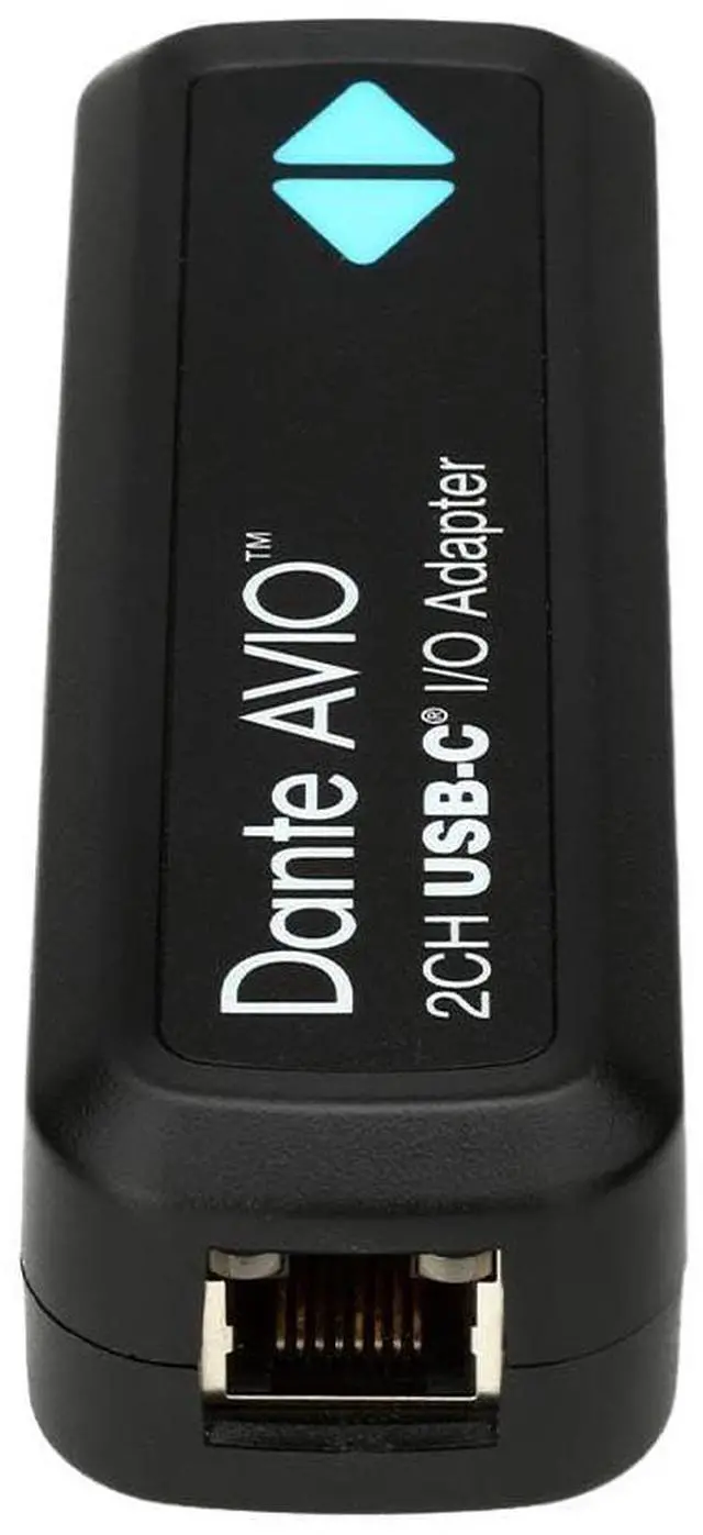 Alt view image 5 of 5 - Audinate ADP-USBC-AU-2X2 Dante AVIO USB-C IO Adapter
