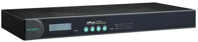 Main image of MOXA NPort 5610-8 - 8 Ports RS-232 Rack Mount Serial Device Server