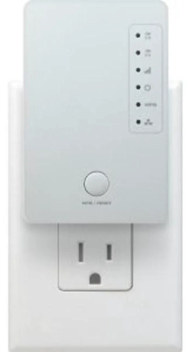 Alt view image 2 of 5 - Amped B750EX Wireless AC750 Plug-in Wi-Fi Range Extender