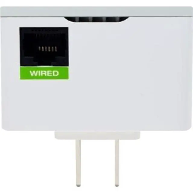Alt view image 5 of 5 - Amped B750EX Wireless AC750 Plug-in Wi-Fi Range Extender