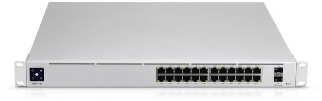 Alt view image 2 of 5 - Ubiquiti USW-PRO-24-POE | Unifi Gen 2 10 Gigabit Switch