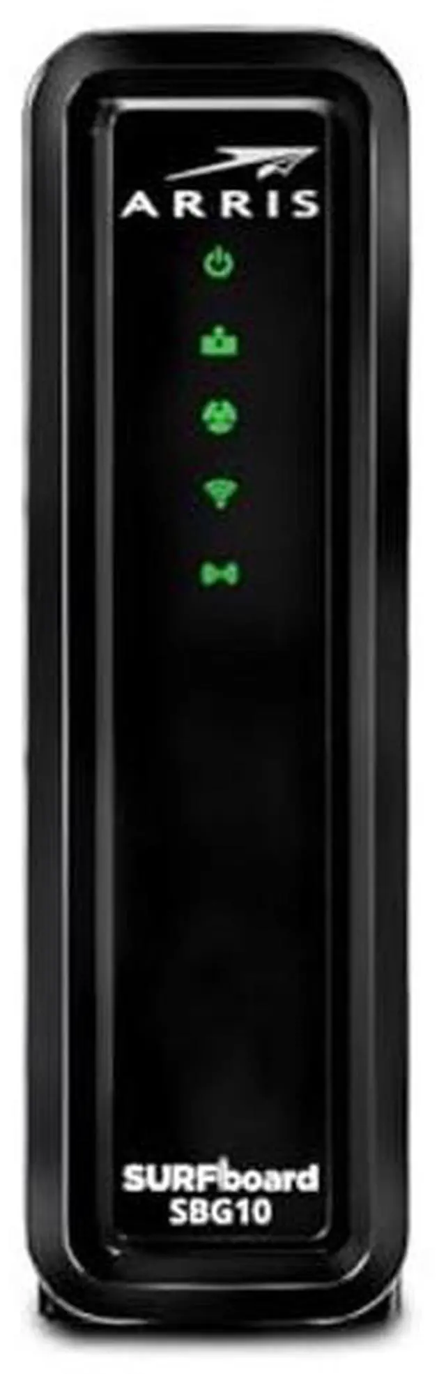 Alt view image 2 of 5 - ARRIS (SBG10) - Cable Modem Router Combo - DOCSIS 3.0 16 x 4 Gigabit & AC1600 WiFi, For Comcast Xfinity, Cox, check with ISP for compatibility [Not for Spectrum] 400 Mbps Max Internet Speeds