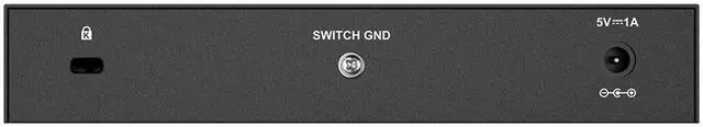 Alt view image 5 of 5 - D-Link DGS 108 8 Port Gigabit Ethernet Switch Unmanaged, Plug & Play Network Splitter Silent Fanless Metal Desktop/Wall Mount QoS, IEEE802.3az Energy Saving Limited Lifetime Protection