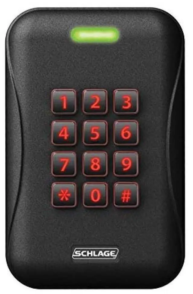Main image of Schlage MTK15 Multi-Technology Single Gang Reader with Keypad