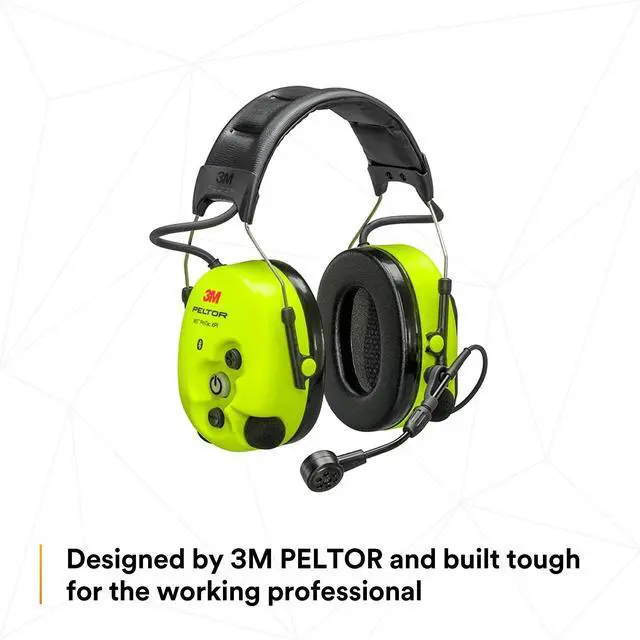 Alt view image 4 of 5 - PELTOR 3M WS ProTac XPI Headset Headband MT15H7AWS6, Yellow, Large