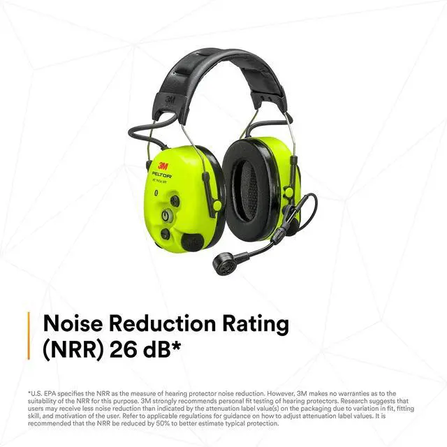 Alt view image 5 of 5 - PELTOR 3M WS ProTac XPI Headset Headband MT15H7AWS6, Yellow, Large