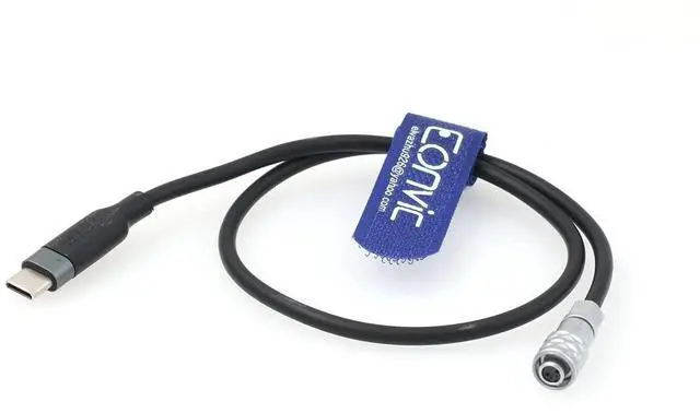 Main image of Eonvic 12V 3A USB-C PD to Weipu 2Pin BMPCC4K Power Cable for Blackmagic Pocket Cinema 4k and 6K Camera