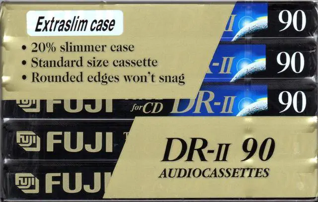 Alt view image 3 of 3 - Fuji 5 Pack Recordable Audio Tapes (DRII904PLUS1)