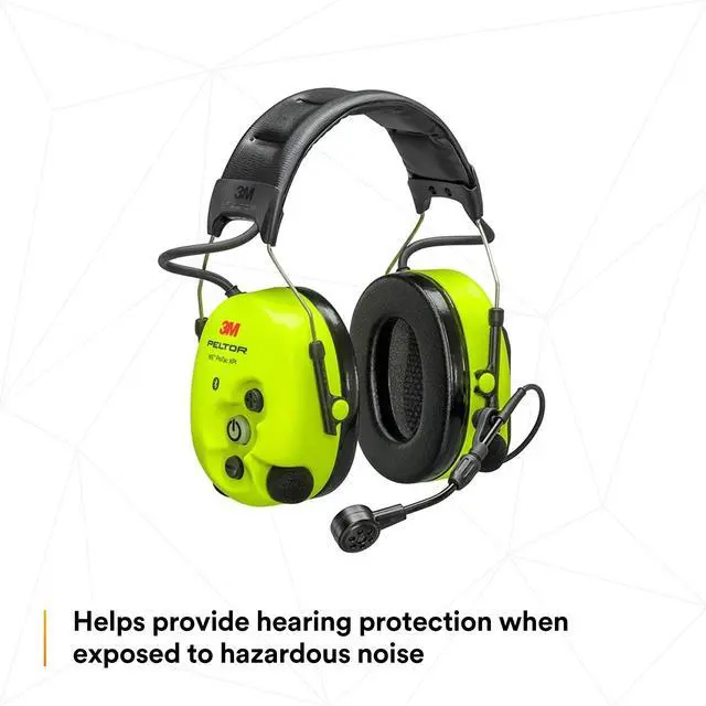 Alt view image 3 of 5 - PELTOR 3M WS ProTac XPI Headset Headband MT15H7AWS6, Yellow, Large