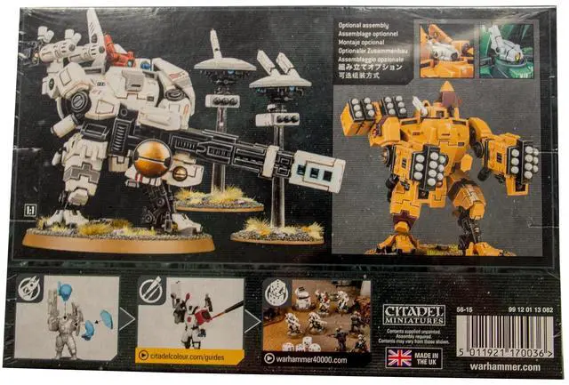 Alt view image 2 of 2 - GAMES WORKSHOP 99120113063" Tau Empire Xv88 Broadside Battlesuit Plastic Kit,12 years to 99 years
