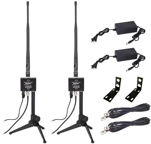 Main image of VocoPro Dual Wireless Microphone Antenna Extension/Boost Kit