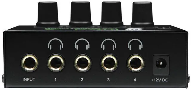 Alt view image 2 of 3 - Mackie HM-4 Headphone Amplifier