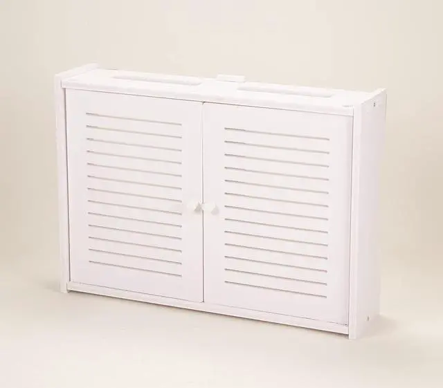 Main image of WiFi Storage Box Wall Mount WiFi Router Storage Box Router Modem Wall Mount (Small Shutter)