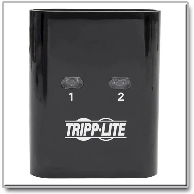 Alt view image 3 of 5 - Tripp Lite 2 Port USB Switch, USB 3.0 Peripheral Switch, SuperSpeed 5 Gbps, Black, 3 Year Warranty (U359-002)
