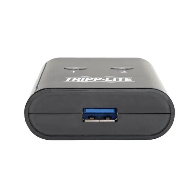 Alt view image 5 of 5 - Tripp Lite 2 Port USB Switch, USB 3.0 Peripheral Switch, SuperSpeed 5 Gbps, Black, 3 Year Warranty (U359-002)