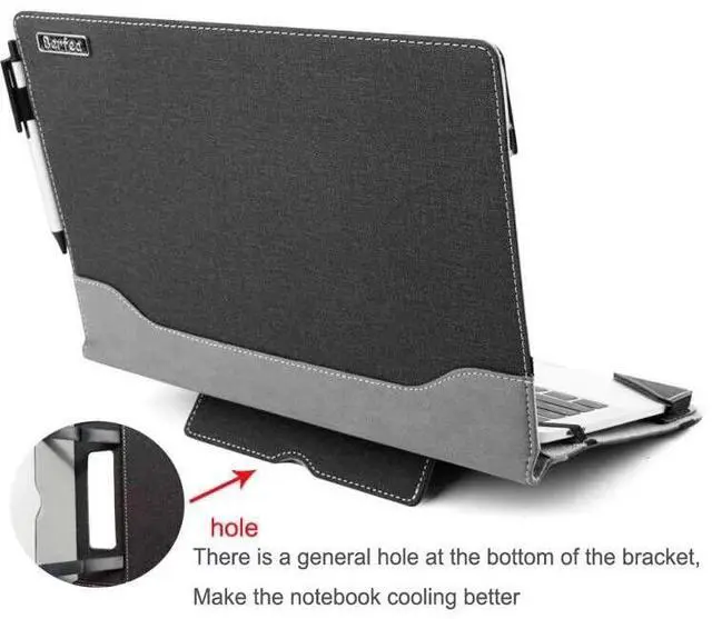 Alt view image 5 of 5 - Berfea Laptop Cover Case Compatible with HP Chromebook 14/14a G5 G6 G7ZBook 14u G5/G6 14 inch Notebook Sleeve Protective Hard Case Pouch