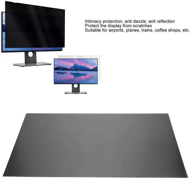 Alt view image 2 of 5 - VBESTLIFE 24Inch Computer Screen Filter, 24 Inches for 16:9 Widescreen Computer Monitor, Removable Anti Blue Light Protector, Anti Scratch Screen Protective Film