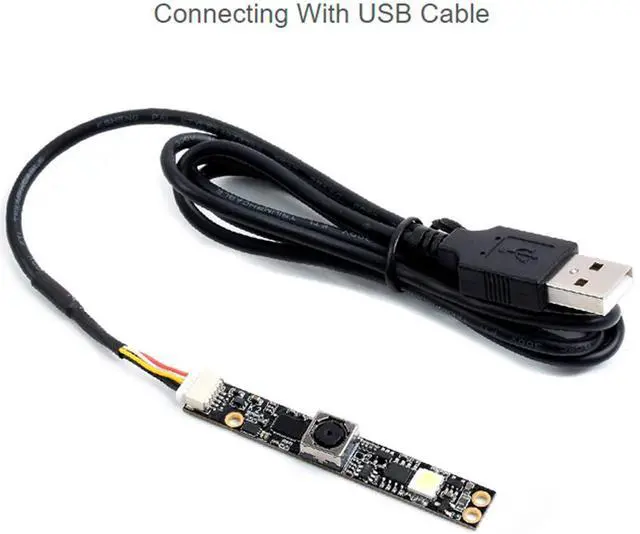 Alt view image 4 of 5 - waveshare OV5640 5MP USB Camera AF Auto-Focus, 1080P Video Recording, 2.8 Aperture (F) 68° Field of View (FOV) for Raspberry Pi/Jetson Nano/PC, Support Windows Linux