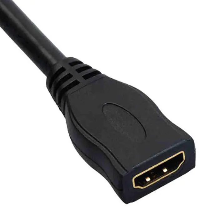 Alt view image 3 of 5 - Anbear Bi-Directional HDMI Female to DVI-D(24+1) Male Adapter, 1080P DVI to HDMI Conveter (10, Black)