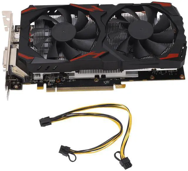 Main image of RX 580 8GB GDDR5 256BIT Gaming Graphics Card, Dual Fan Cooling 1284MHz Core HDMI DVI 3xDisplayPort PCIe 3.0 for Desktop PC Win10 Win11 Linux (580 8G D5)