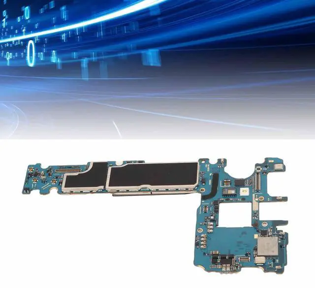 Alt view image 5 of 5 - Mainboard for Galaxy S8, PCB Unlock Cellphone Motherboard, 64GB Memory, Professional Replacement Phone Mainboard, Accurate Size (US Version)
