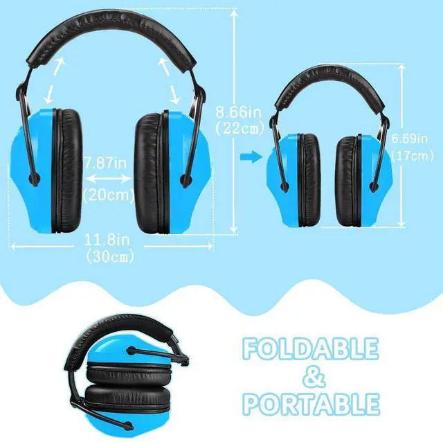 Alt view image 5 of 5 - ZOHAN Kids Ear Protection 4 Pack,Kids Noise Canceling Headphone for Concerts, Monster Truck, Fireworks