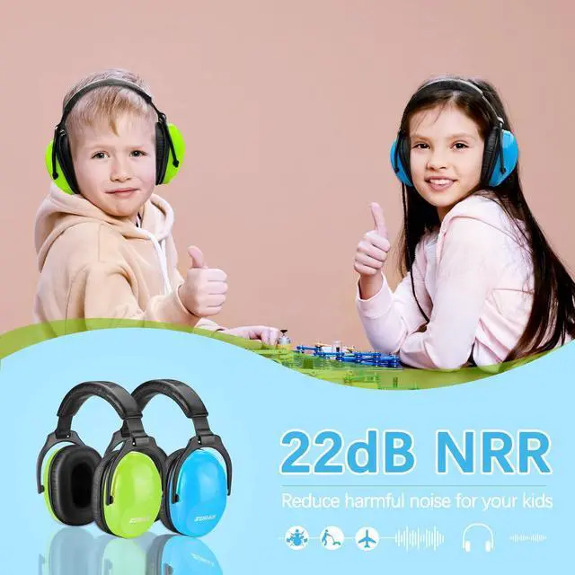 Alt view image 2 of 5 - ZOHAN Kids Ear Protection 4 Pack,Kids Noise Canceling Headphone for Concerts, Monster Truck, Fireworks