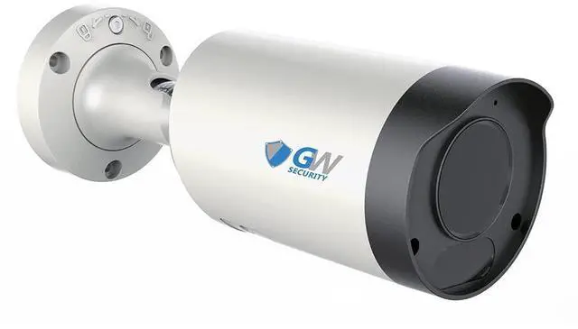 Main image of GW Security GW8150MMIC 8MP 4K IP POE 2.7-13.5mm Motorized Lens 5X Optical Zoom Bullet Security Camera, Spotlight, Built-in Microphone