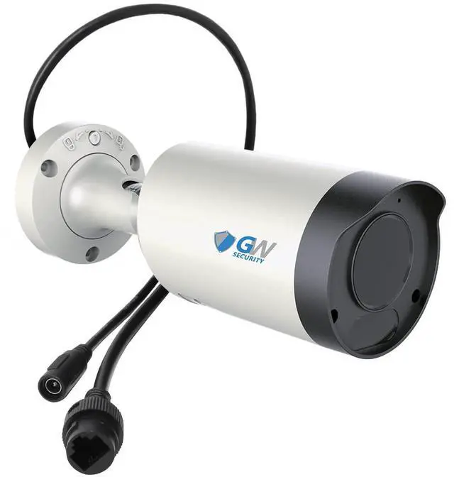 Alt view image 2 of 3 - GW Security GW8150MMIC 8MP 4K IP POE 2.7-13.5mm Motorized Lens 5X Optical Zoom Bullet Security Camera, Spotlight, Built-in Microphone