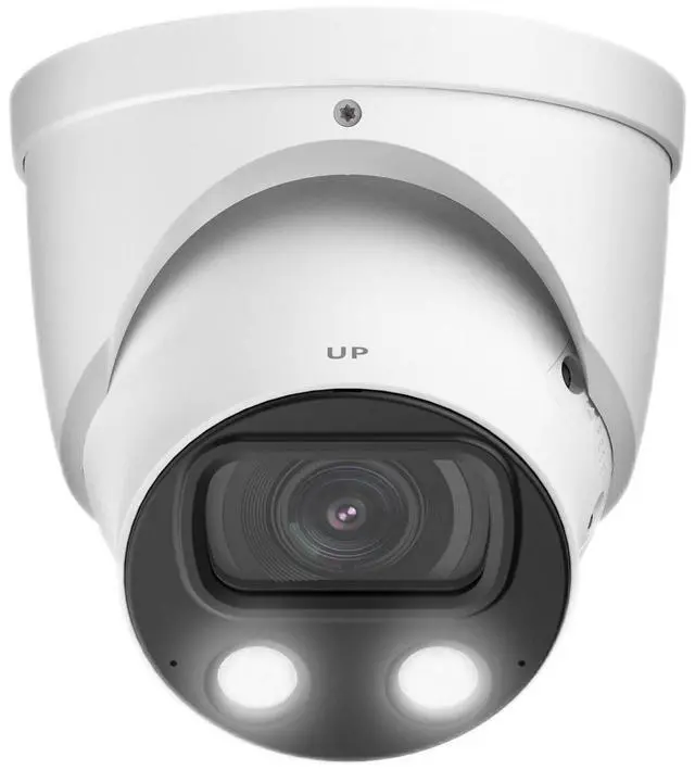 Alt view image 3 of 5 - EmpireTech IPC-Color4K-T 4K Full-Color Ultra Low Light 8MP Smart AI Starlight Turret IP Camera 1/1.2" CMOS,Build-in Warm LED, Built-in Mic,SMD 3.0,PoE and ePoE,IPC-Color4K-T 2.8mm White