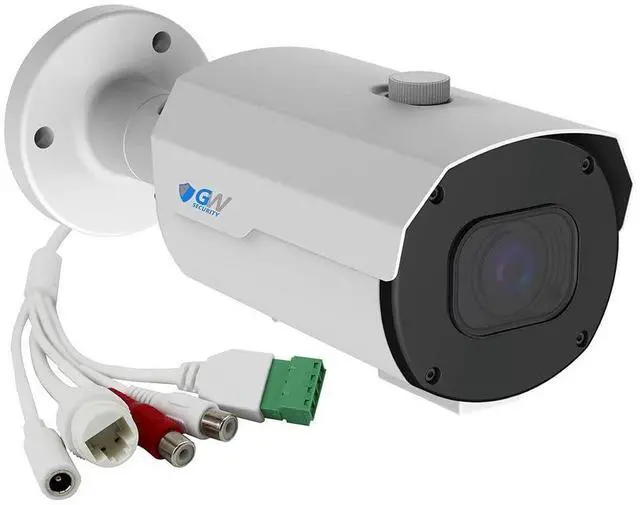 Alt view image 2 of 3 - GW Security GW8550RMMIC 4K 8 Megapixel 5X Optical Zoom 2.7-13.5mm Motorized Lens Autofocus, 30-FPS Real-Time Bullet Security Camera