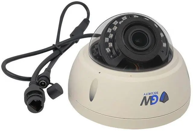 Alt view image 2 of 3 - GW Security GW8087MMIC 8MP 4K IP POE 3X Optical Zoom 2.8-8mm Motorized Lens Dome Security Camera, Built-in Mic, Human Detection