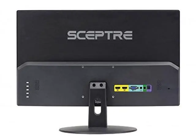 Alt view image 4 of 5 - Sceptre 27-Inch FHD LED Gaming Monitor 75Hz 2X HDMI VGA Build-in Speakers, Ultra Slim Metal Black