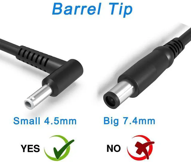 Alt view image 2 of 5 - 230W Genuine Small 4.5mm Tip Charger for HP Omen 15 16 17 Gaming Laptop M41303-001 TPN-LA10 Power Supply Adapter Cord
