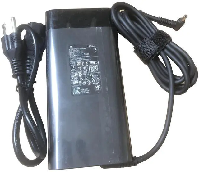 Main image of 230W Genuine Small 4.5mm Tip Charger for HP Omen 15 16 17 Gaming Laptop M41303-001 TPN-LA10 Power Supply Adapter Cord