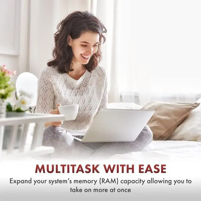 Alt view image 5 of 5 - A-Tech 32GB (4x8GB) DDR4 2400MHz SODIMM PC4-19200 2Rx8 Dual Rank 260-Pin CL17 1.2V Non-ECC Unbuffered Notebook Laptop RAM Memory Upgrade Kit