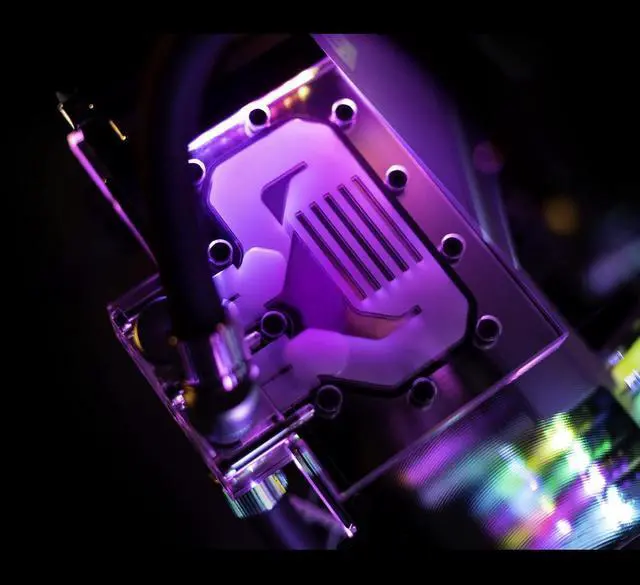 Alt view image 3 of 5 - EKWB EK-Quantum Vector XC3 RTX 3080/3090 Active Backplate, D-RGB, Plexi