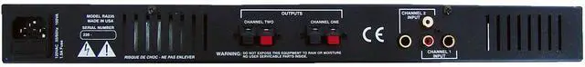 Alt view image 2 of 2 - Rolls RA235 2-Channel 35W/Channel Amplifier